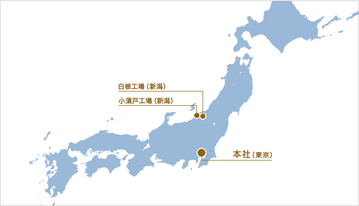 日本拠点地図